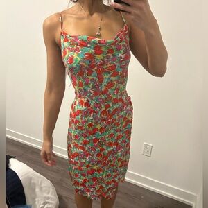 Floral Multicolor Dress YAS medium